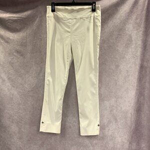 Elliott Lauren White Control Stretch Ankle Pant
